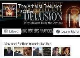 The Atheist Delusion Movie FaceBook page. The Atheist delusion is a movie that you can find on YouTube is free to watch.